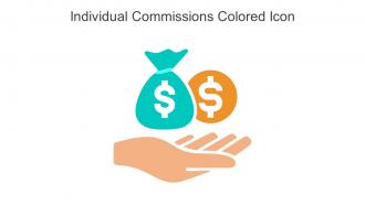 Individual Commissions Colored Icon In Powerpoint Pptx Png And Editable Eps Format