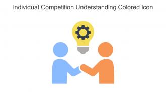 Individual Competition Understanding Colored Icon In Powerpoint Pptx Png And Editable Eps Format