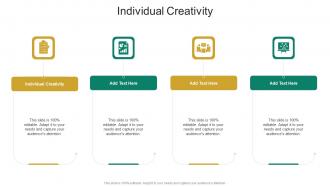 Individual Creativity In Powerpoint And Google Slides Cpb