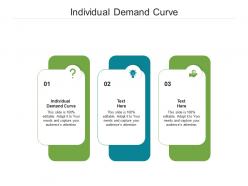 Individual demand curve ppt powerpoint presentation outline show cpb