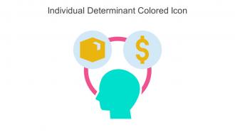 Individual Determinant Colored Icon In Powerpoint Pptx Png And Editable Eps Format