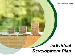 Individual Development Plan Powerpoint Presentation Slides
