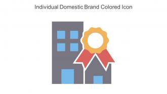 Individual Domestic Brand Colored Icon In Powerpoint Pptx Png And Editable Eps Format