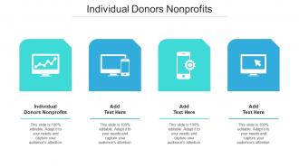 Individual Donors Nonprofits Ppt Powerpoint Presentation Gallery Display Cpb