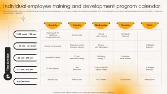 Individual Employee TrAIning And Development Building Strong Team Relationships Mkt Ss V