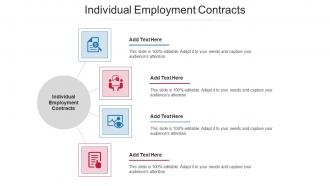 Individual Employment Contracts Ppt Powerpoint Presentation Infographics Cpb
