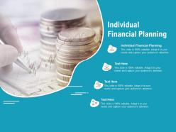 Individual financial planning ppt powerpoint presentation file templates cpb