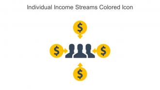 Individual Income Streams Colored Icon In Powerpoint Pptx Png And Editable Eps Format