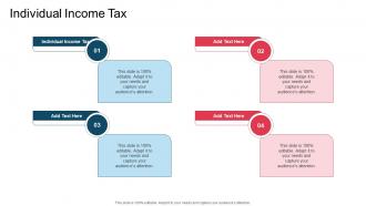 Individual Income Tax In Powerpoint And Google Slides Cpb