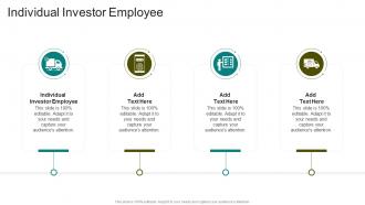 Individual investor employee in powerpoint and google slides cpb