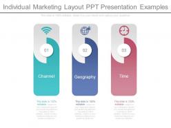 Individual marketing layout ppt presentation examples