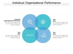 Individual organizational performance ppt powerpoint presentation inspiration design cpb