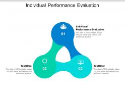 Individual performance evaluation ppt powerpoint presentation model demonstration cpb