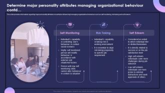 Individual Performance Management Determine Major Personality Attributes Managing Aesthatic Image