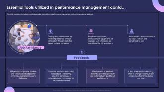 Individual Performance Management Essential Tools Utilized In Performance Management Aesthatic Image