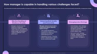 Individual Performance Management How Manager Is Capable In Handling Various Challenges Faced