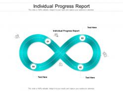 Individual progress report ppt powerpoint presentation icon grid cpb