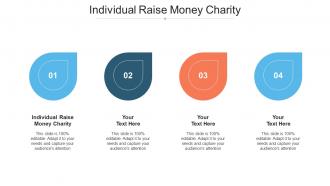 Individual Raise Money Charity Ppt Powerpoint Presentation Summary Guide Cpb