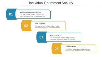 Individual Retirement Annuity Ppt Powerpoint Presentation Portfolio Layout Cpb