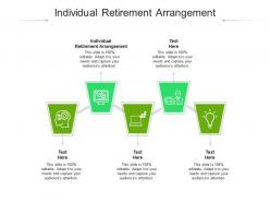 Individual retirement arrangement ppt powerpoint presentation inspiration templates cpb