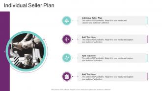 Individual Seller Plan In Powerpoint And Google Slides Cpb