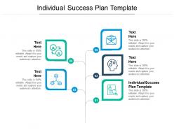 Individual success plan template ppt powerpoint presentation show infographic template cpb