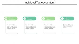 Individual Tax Accountant In Powerpoint And Google Slides Cpb