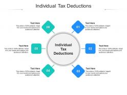 Individual tax deductions ppt powerpoint presentation portfolio demonstration cpb