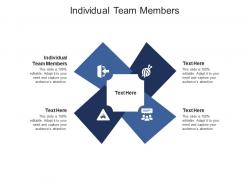 Individual team members ppt powerpoint presentation portfolio objects cpb