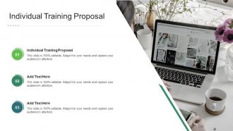 Individual Training Proposal In Powerpoint And Google Slides Cpb