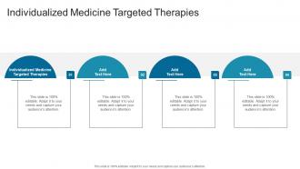 Individualized Medicine Targeted Therapies In Powerpoint And Google Slides Cpb
