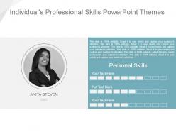 Individuals professional skills powerpoint themes