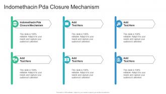 Indomethacin Pda Closure Mechanism In Powerpoint And Google Slides Cpb