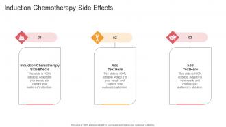 Induction Chemotherapy Side Effects In Powerpoint And Google Slides Cpb