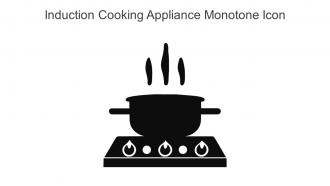 Induction Cooking Appliance Monotone Icon In Powerpoint Pptx Png And Editable Eps Format