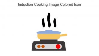 Induction Cooking Image Colored Icon In Powerpoint Pptx Png And Editable Eps Format