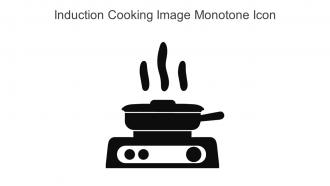 Induction Cooking Image Monotone Icon In Powerpoint Pptx Png And Editable Eps Format