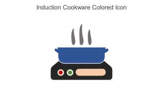 Induction Cookware Colored Icon In Powerpoint Pptx Png And Editable Eps Format