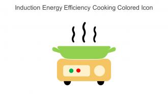 Induction Energy Efficiency Cooking Colored Icon In Powerpoint Pptx Png And Editable Eps Format