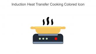 Induction Heat Transfer Cooking Colored Icon In Powerpoint Pptx Png And Editable Eps Format