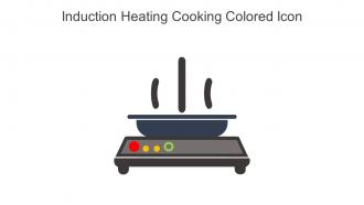 Induction Heating Cooking Colored Icon In Powerpoint Pptx Png And Editable Eps Format