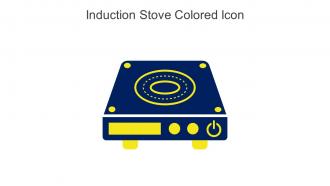 Induction Stove Colored Icon In Powerpoint Pptx Png And Editable Eps Format