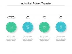 Inductive power transfer ppt powerpoint presentation icon visual aids cpb
