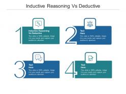 Inductive reasoning vs deductive ppt powerpoint presentation pictures diagrams cpb