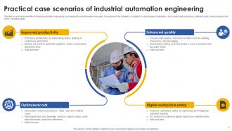 Industrial Automation Engineering Powerpoint Ppt Template Bundles Visual Professionally