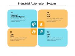 Industrial automation system ppt powerpoint presentation model ideas cpb