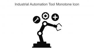 Industrial Automation Tool Monotone Icon In Powerpoint Pptx Png And Editable Eps Format