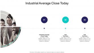 Industrial Average Close Today In Powerpoint And Google Slides Cpb