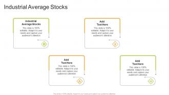 Industrial Average Stocks In Powerpoint And Google Slides Cpb