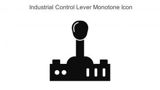 Industrial Control Lever Monotone Icon In Powerpoint Pptx Png And Editable Eps Format